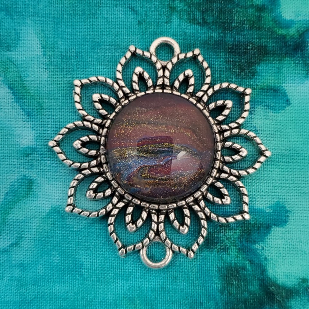 Handmade Flower Pendant Necklace 16$